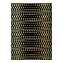 3 Geometrisches Heißprägung Geschenkpapier Blumenstrauß