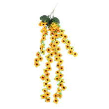 3 Stränge Simulierte Sonnenblumen Streifen Für Festtagsdekoration