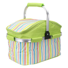 Isolierte Picknicktasche Picknickkorb Lunchbag Tragetasche Für Outdoor
