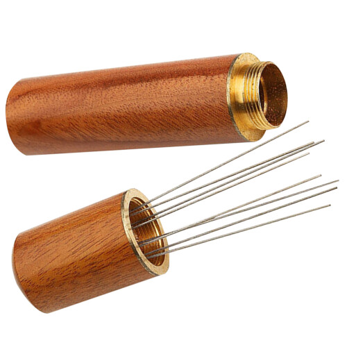 5Stk Espresso Kaffeemixer Mit Holzgriff Und 1