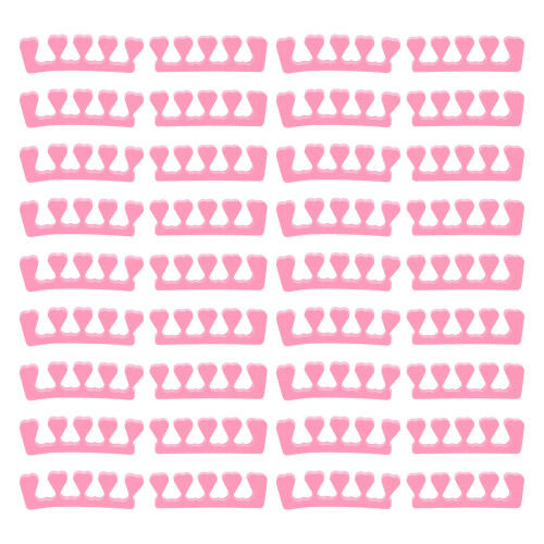 100 Stuks Sponge En Scheiders Manicure Pedicure