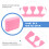 100 Stuks Sponge En Scheiders Manicure Pedicure 8