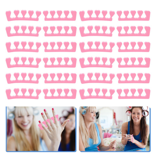 100 Stuks Sponge En Scheiders Manicure Pedicure 2