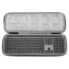 Toetsenbordhoes Opbergtas Reishoes voor Logitech MX Keys Verlicht Toetsenbord Draadloos Afmetingen 46 x 16 x 4,5 cm