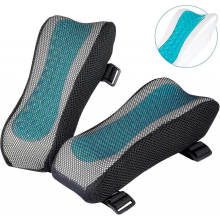 Copribraccioli per sedie da ufficio - Schiuma ergonomica per poggiagomiti - Imbottitura per braccioli in memory foam per sedie da uffi