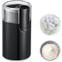 Macinatore elettrico per pillole, macina compresse di medicinali e vitamine di diverse dimensioni in polvere fine - Macinatore per pil