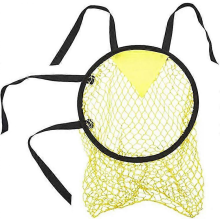 Bersaglio per allenamento di calcio, porta da calcio, rete per tiro, rete per allenamento di calcio di punizione per giovani, giallo 4