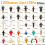 1240PCS Κλιπ αυτοκινήτου, 32 μεγέθη πλαστικών πριτσινιών γενικής χρήσης, κλιπ σ 2