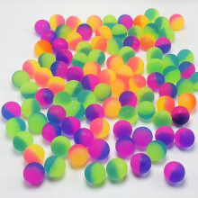 100 Hüpfbälle (Farben zufällig), Gummibälle für Kinder