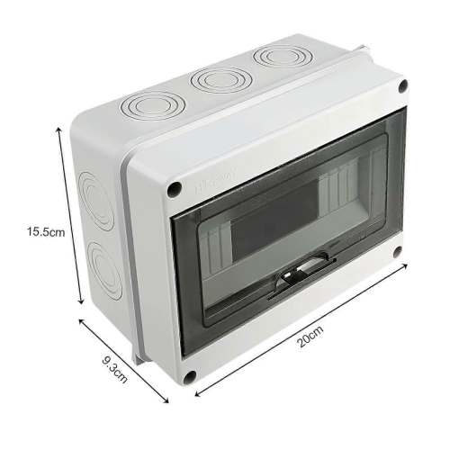 Αδιάβροχο ηλεκτρικό κουτί, IP65 8-MODULES ηλεκτρικό κουτί διακόπτη, αδιάβροχο εξ 1