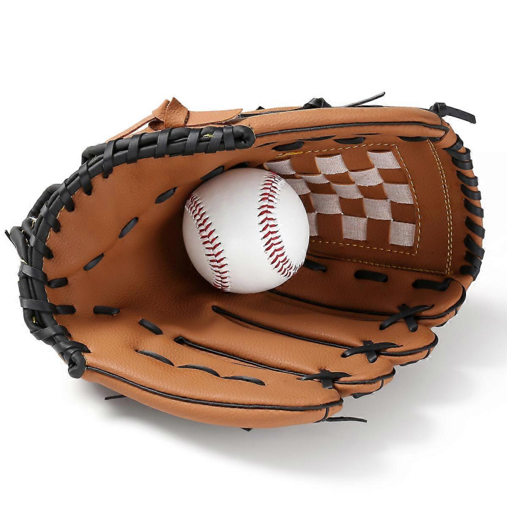 11.5In Outdoor Sports Baseball Glove Softball Practice Equipment Thicken Infielder Pitcher Baseball And Softball Mitt For Adults And Youth And Ki 9408048762491