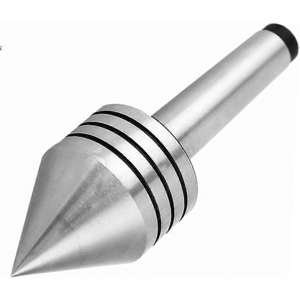 Lathe Turning Tool Mt2 Heavy Duty Live Bearing Tailstock Center Metal Wood Wood Turning Tools Simple Lathe Tool 9408048762606