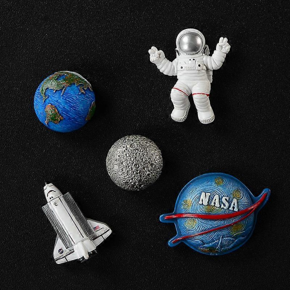 Refrigerator Magnets For Fridge Magnets ,Perfect For Refrigerators, Whiteboards, Maps And Other Magnetic Items (Space (5Pcs)) 9408048762569