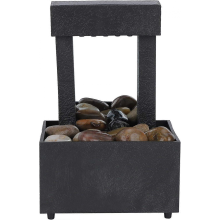 Fuente de mesa, fuente de agua de mesa, fuente de escritorio para interiores, ideal para el hogar, la oficina, el dormitorio o la sala