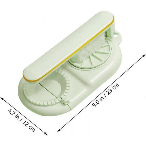 2 stuks deegpers, dumplinghuidpers, 2-in-1 dumplingmaker, dumplingmakermal, dumplingmakermal, dumplingpersapparaat 2