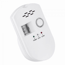 Gas Detector, Lpg/natural Gas/coal Gas Leak Detector Plug In Sensor Monitor With Audible Alarm