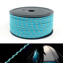 Outdoor 5mm Thick Reflective Rope 50M Tent Rope, Ground Nail, Pull Rope, Ceiling Accessories, Clothes Drying, Windproof Rope