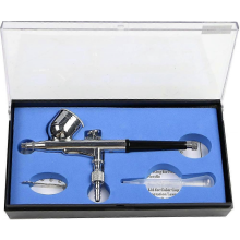 Hd-130 Makeup Airbrush Kit Multi-function Precision Dual-action Gravity Feed Spray Gun