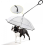 Dog Umbrella,Scalable Umbrella Waterproof Transparent PVC C-Shape 1