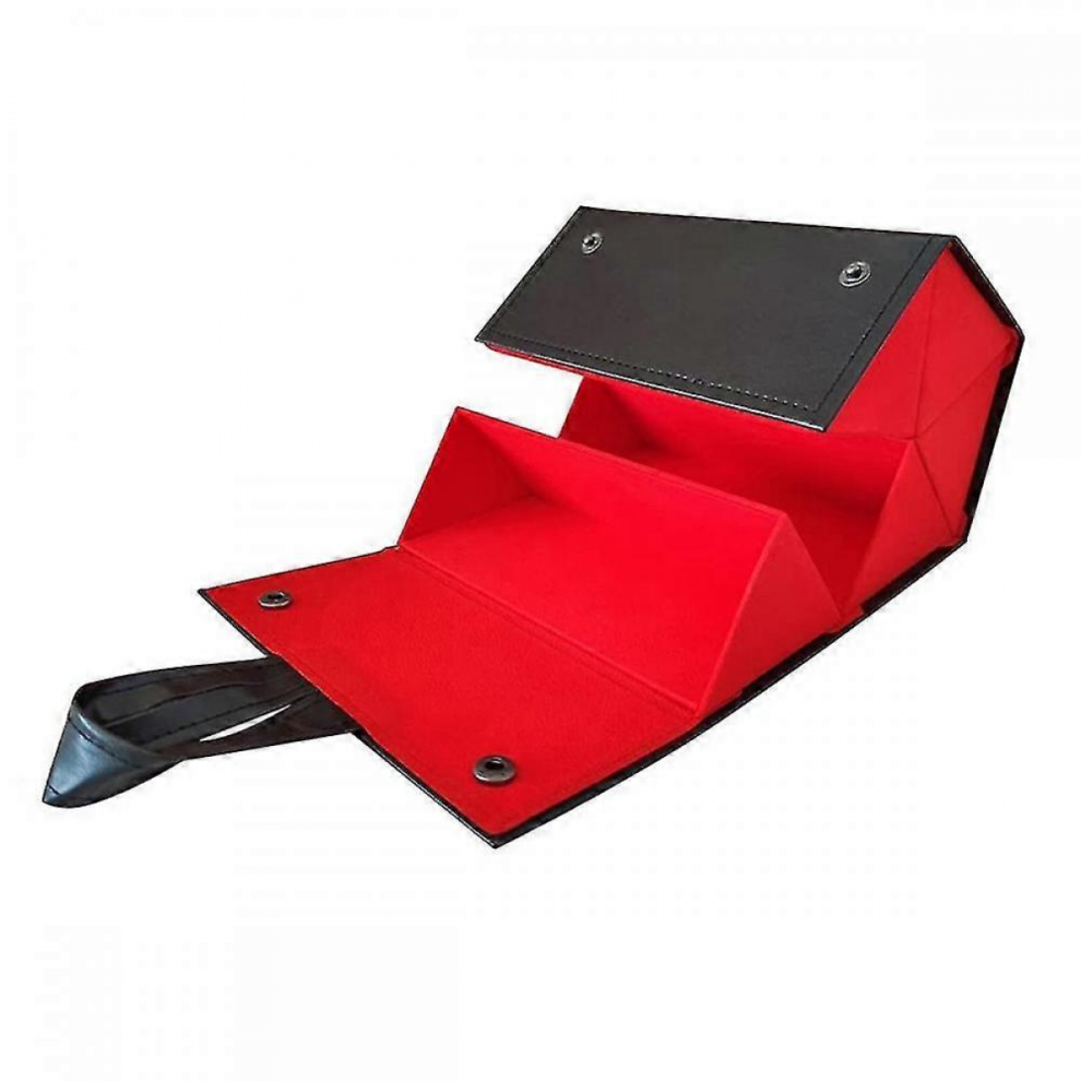 Multiple Travel Sunglasses Organizer Case - Pu Leather Hanging Foldable Eyeglasses Case