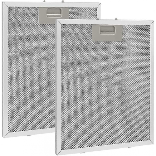 τεμάχια μεταλλικό φίλτρο λίπους 320x260mm, αλουμινίου, αντιλιπαντικό, πλενόμενο
