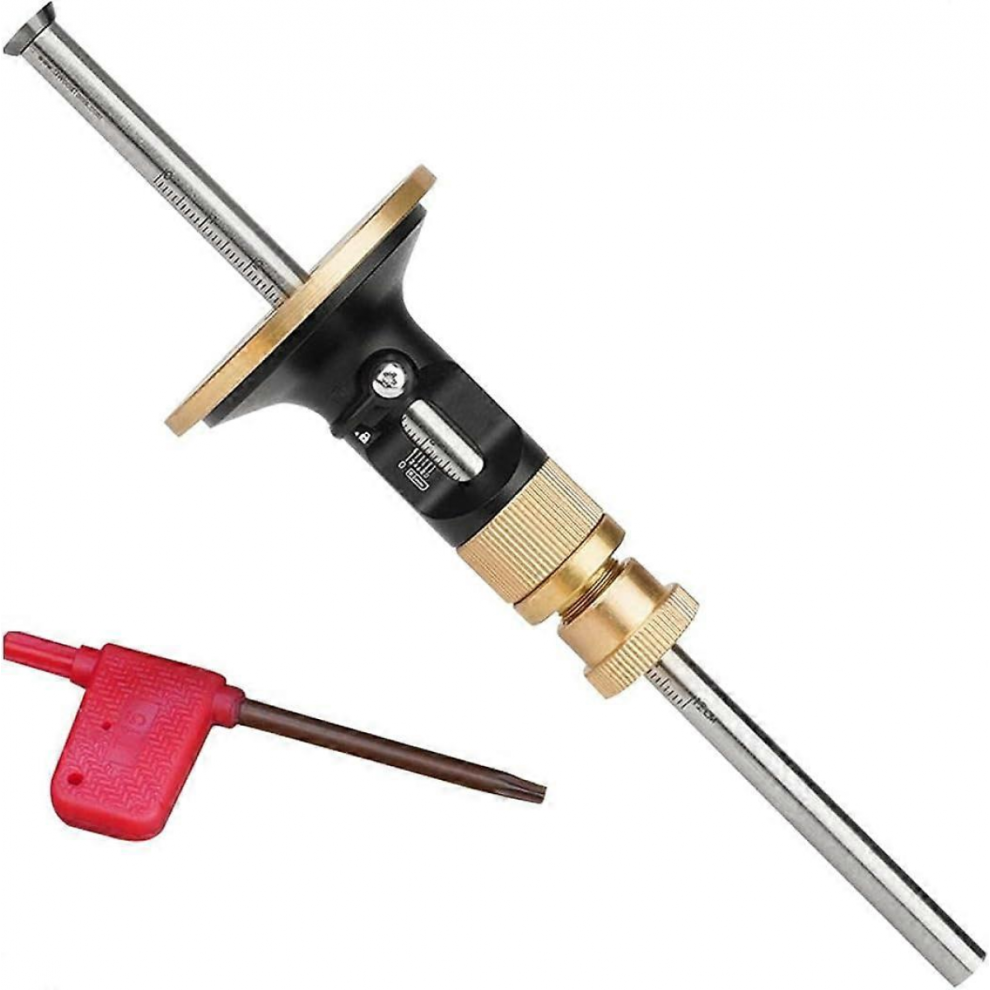 Wood Marking Knife Scribe - Woodworking Tool - Wheel Marking - Scribing Tool With Fine Adjustment 9408048764587