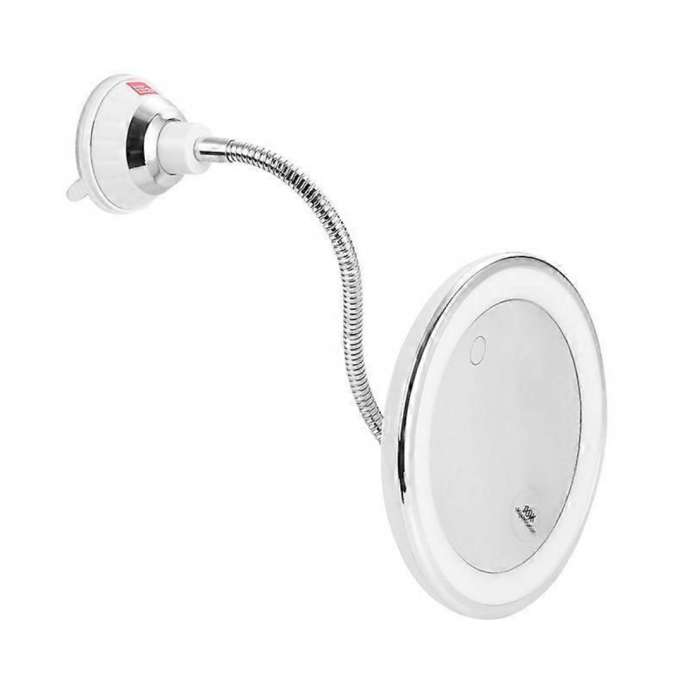 Light Hand Mirror, Led Mirror Makeup Mirror With Led Flexible 10X Magnifying Mirrors Cosmetic Miroir Vanity Mirrors
