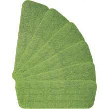 6pcs Mop Replacement Pads,Microfiber Spray Mop Pads for Spray Mops,42*14cm (Green)