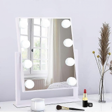 With light makeup mirror touch control LED bulb 360 rotation white