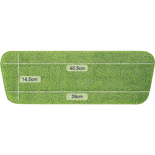 6pcs Mop Replacement Pads,Microfiber Spray Mop Pads for Spray Mops,42*14cm (Green) 1