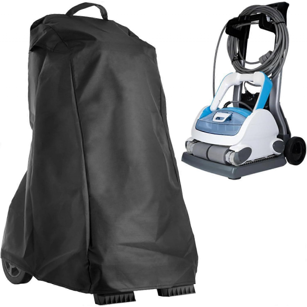 Pool Robot Cover, 56 X 66 X 107 Cm, For Touring Bags, Golf Bags, Transport Carts, Support Bags, Waterproof, Black 9408048765997