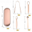 3-pack minder staal 5