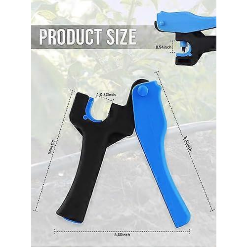 2pcs Drip Irrigation Punch Tool Set for 16/20mm Pipe Professional Punching Tool Drip Irrigation Insert Accessories 1