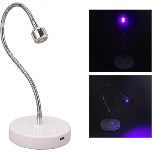 Λάμπα νυχιών, Λάμπα νυχιών USB 3W UV Led για νύχια τζελ, Περιστρεφόμενο φως νυχι 1