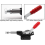 Toggle Clamps, 2 Pcs Hold Down Push Pull Action Hand Tool Toggle Hand Tool Quick Release Manual Clamp Latch Horizontal Lever Clamp Quick Release 3