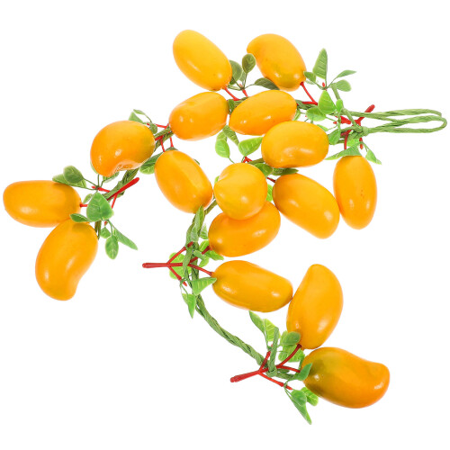 4 Künstliche Mango-Aufsatzfrüchte, Für , 2
