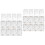 2 Sets/12 Heißprägung Umschläge Kraftpapier 4