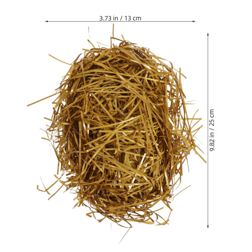 Handgefertigte Aufbewahrungsbox Mit Deckel Glitzer Raffia 2
