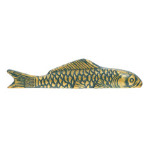 4Stück Briefbeschwerer Karpfenform Aus Gusseisen Für Kalligraphie
