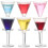6 Miniatura Vino Cocktail Decorazione 1