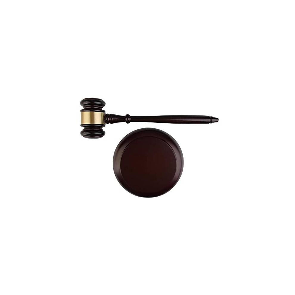 Handmade Wooden Auction Hammer For Lawyers And Judges Handcrafted Gavel Black Finish Auction Decor 9393856438938