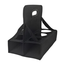 Portable Drink Carrier Tote Bag, Reusable Insulated Cup Holder For Takeout And Food Delivery, Keeps Drinks Hot Or Cold