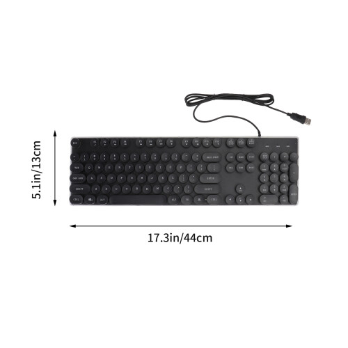 Cool Rainbow Led Usb Ergonomisches Gaming Tastatur Set 1