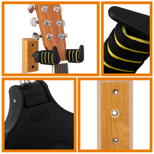 Suporte De Parede Para Guitarra E Ukulele 2