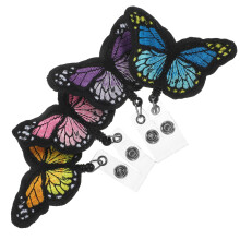 20 Namenskarten-Schnallen Id Abzeichenhalter Kartenclips
