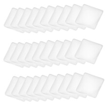 100 Unid 25Mm Cabochões De Transparente Para Artesanato E
