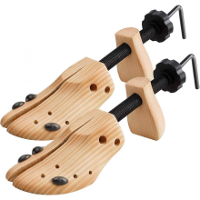 1 Paar Way Schuhspanner aus Holz, verstellbar, große Größe für Damen und Herren, 2er-Set Schuhspanner aus Holz, dehnt Länge und Breite