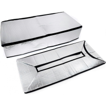 Stay warm in winter and cool in summer with the attic insulation blanket, fire retardant material, easy installation