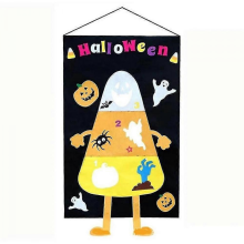 Halloween-Hängespiel, Halloween-Säckchenwurfspiele, Halloween-Spiele