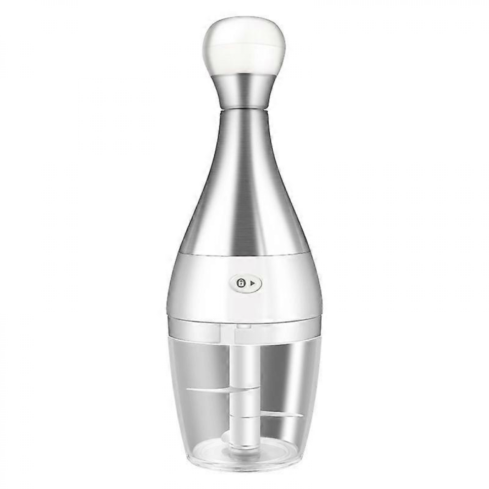 Mini Manual Chopper | Ultra-Handy Onion, Garlic, Vegetable & Condiment Cutter, Quick & Effortless Cooking, Portable Device With 3 Rotating Blades 9408048771233